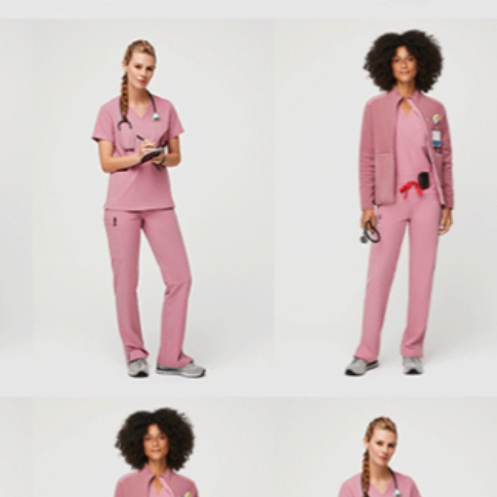 Figs scrubs-Chalk Pink color
